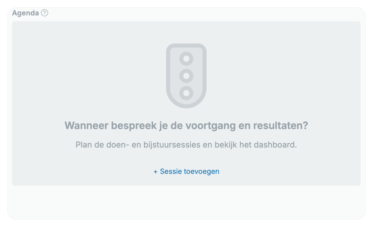 Plan een doen- of bijstuursessie