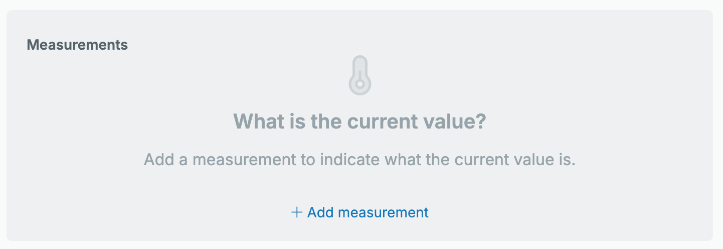 Guidance to add measurement to output